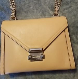 Michael Kors nude shoulder bag